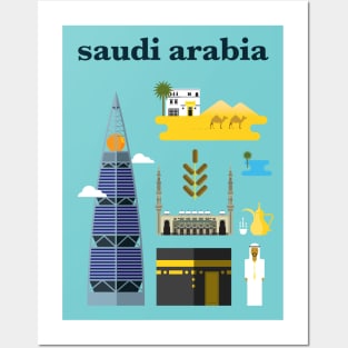 Saudi Arabia poster Posters and Art